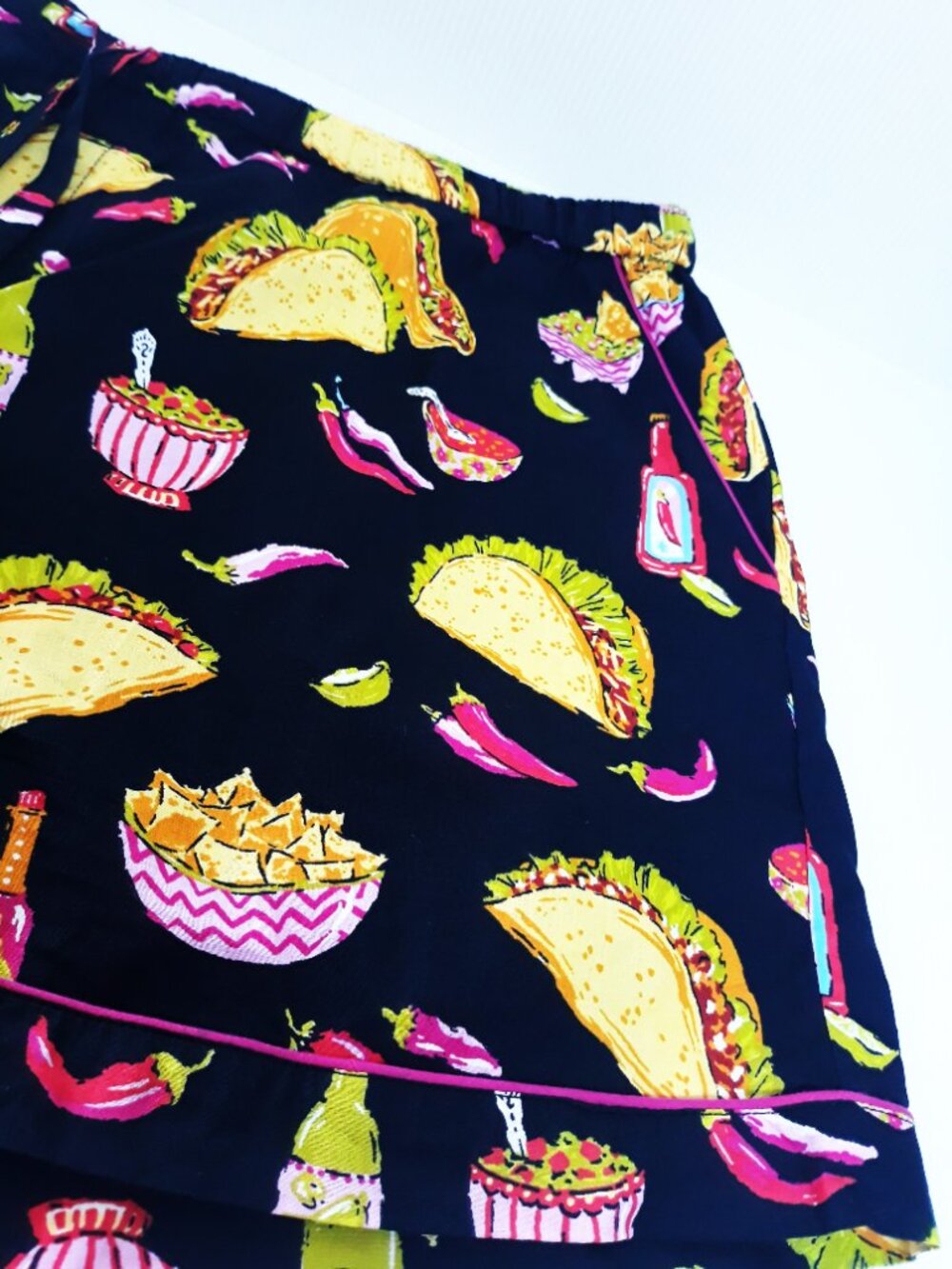 NEW Printfresh ""Guac On"" Short Pajama Set XL - Picture 2 of 11